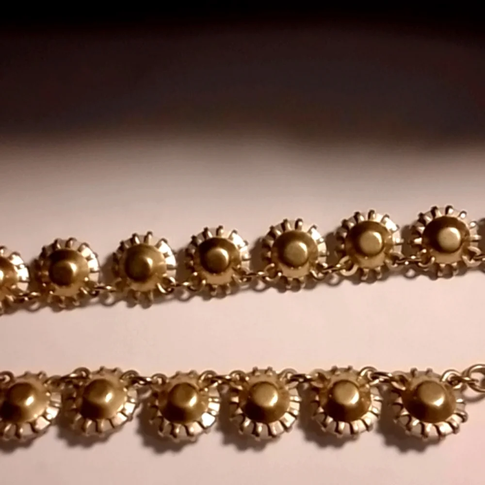 J Crew Rhinestone And Gold Tone Necklace - Picture 5 of 5